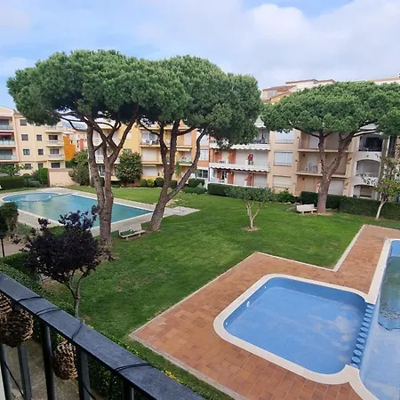 A 200 M De La Playa Con Vista A La Piscina Y Parking Cubierto Gratuito 公寓